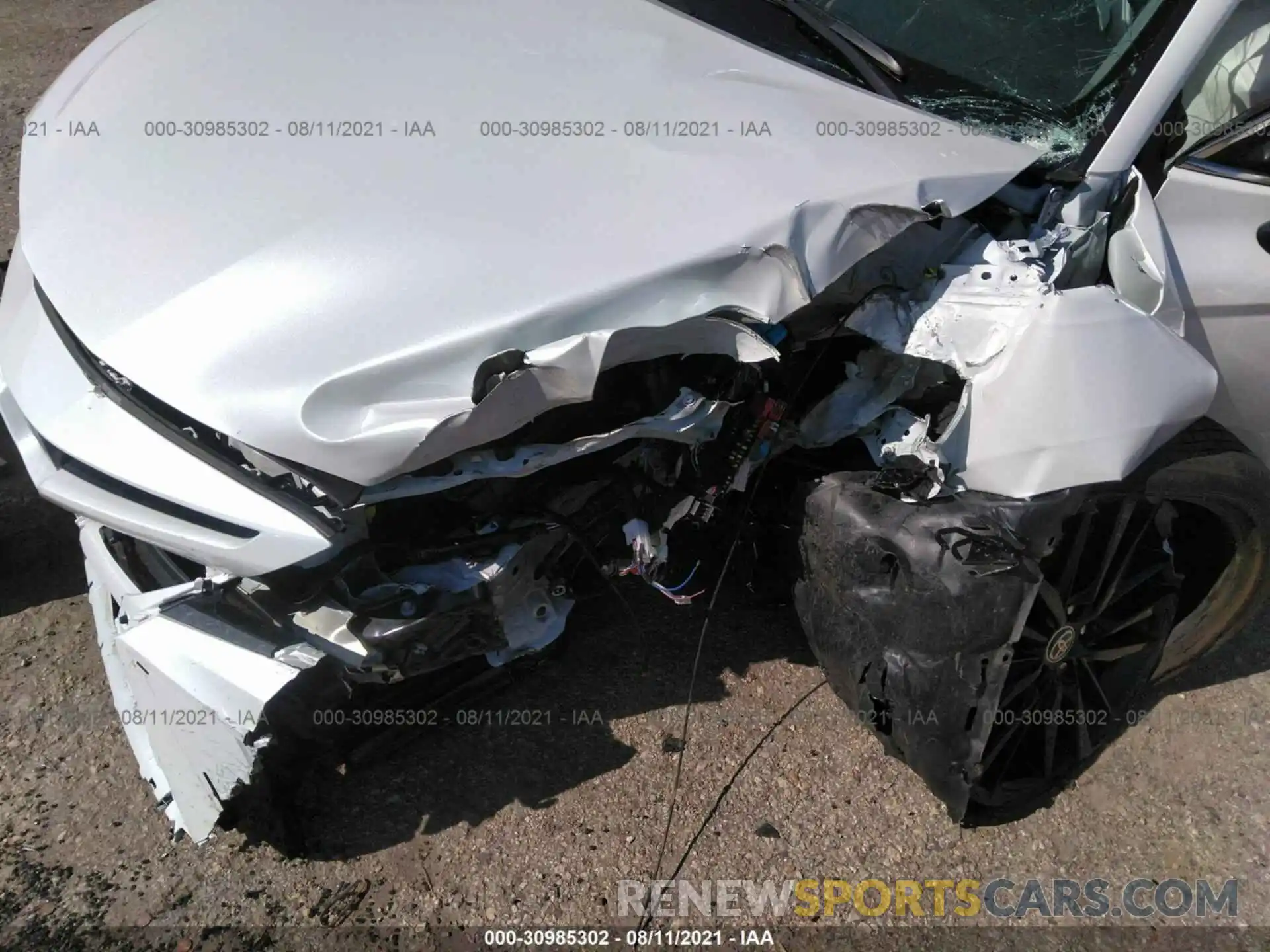 6 Photograph of a damaged car 4T1K31AK8MU023008 TOYOTA CAMRY 2021