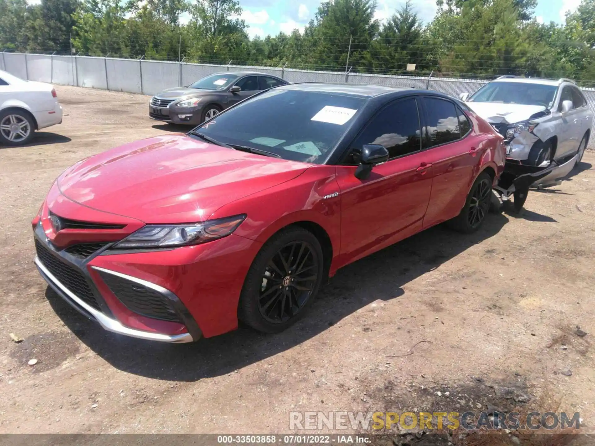 2 Фотография поврежденного автомобиля 4T1K31AK8MU023591 TOYOTA CAMRY 2021