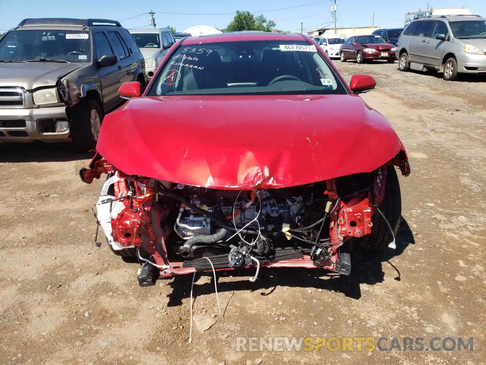 9 Photograph of a damaged car 4T1K31AK8MU025423 TOYOTA CAMRY 2021