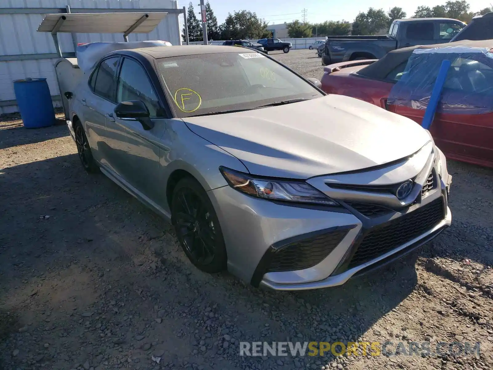 1 Photograph of a damaged car 4T1K31AK8MU026412 TOYOTA CAMRY 2021