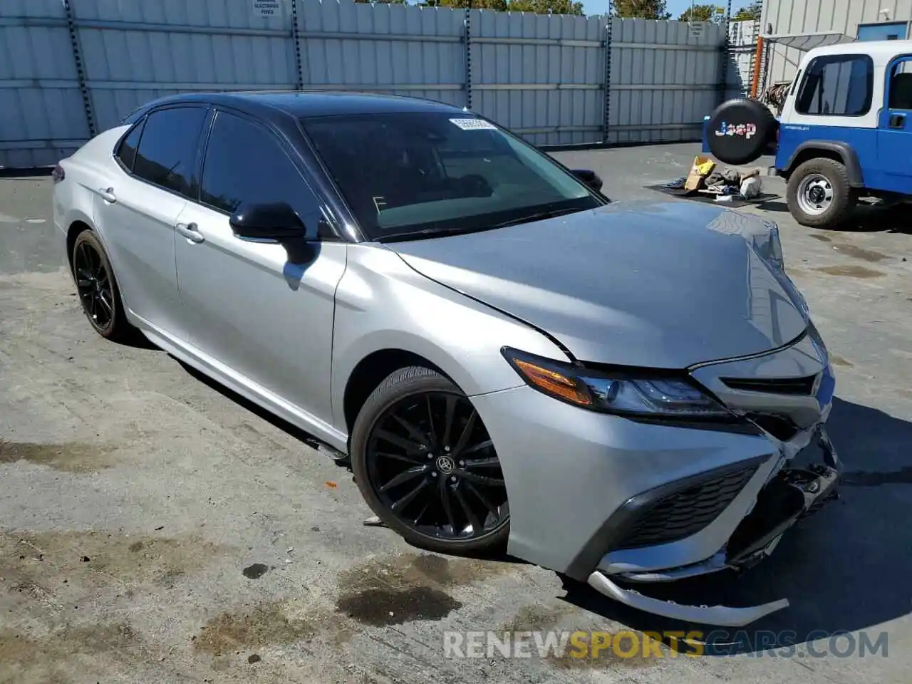 1 Photograph of a damaged car 4T1K31AK8MU028273 TOYOTA CAMRY 2021