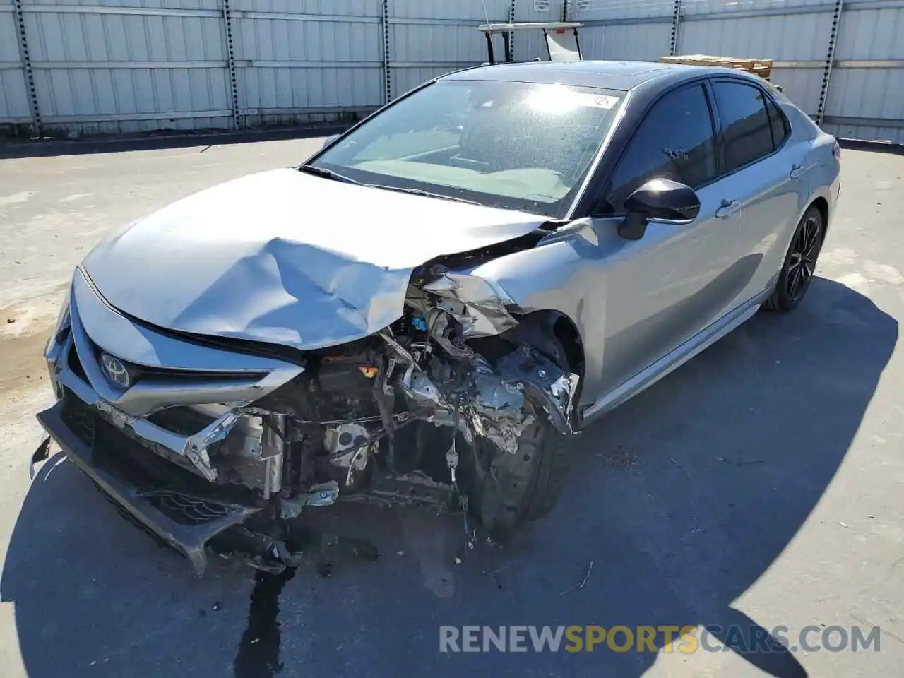 2 Photograph of a damaged car 4T1K31AK8MU028273 TOYOTA CAMRY 2021