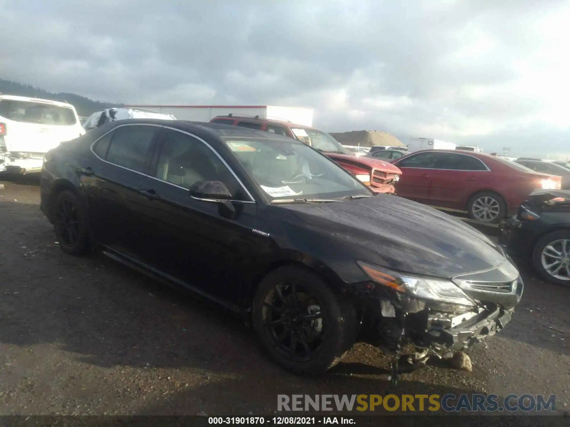 1 Photograph of a damaged car 4T1K31AK8MU546965 TOYOTA CAMRY 2021