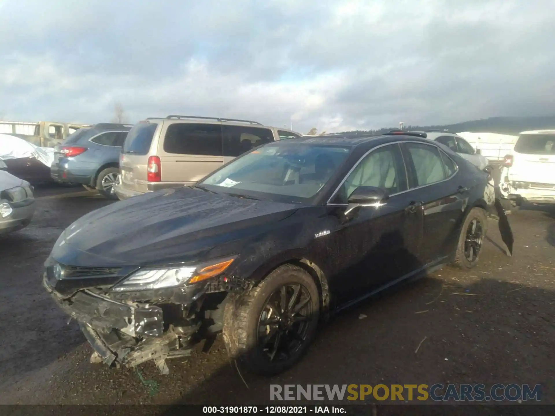 2 Photograph of a damaged car 4T1K31AK8MU546965 TOYOTA CAMRY 2021