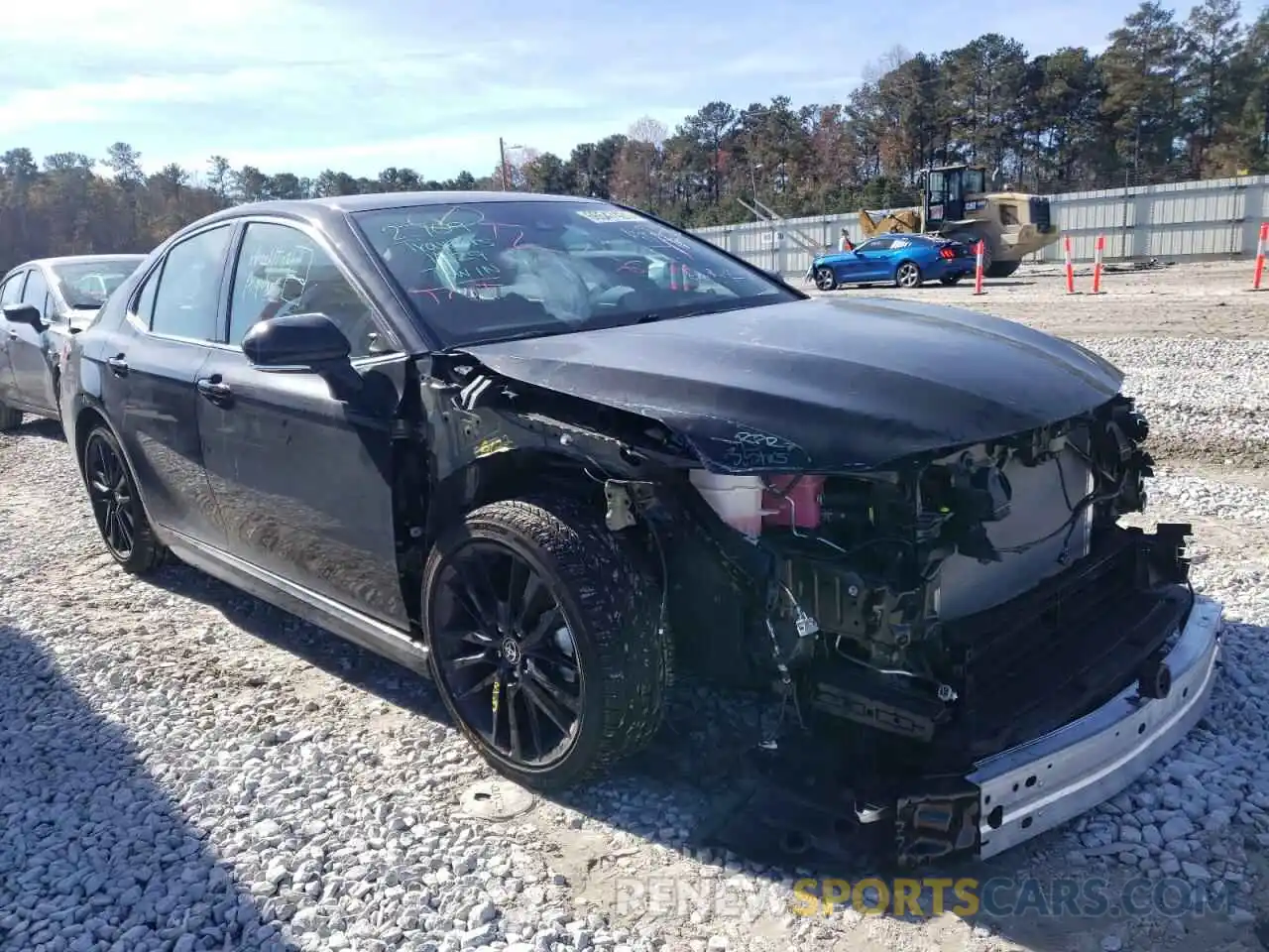 1 Photograph of a damaged car 4T1K31AK8MU552278 TOYOTA CAMRY 2021