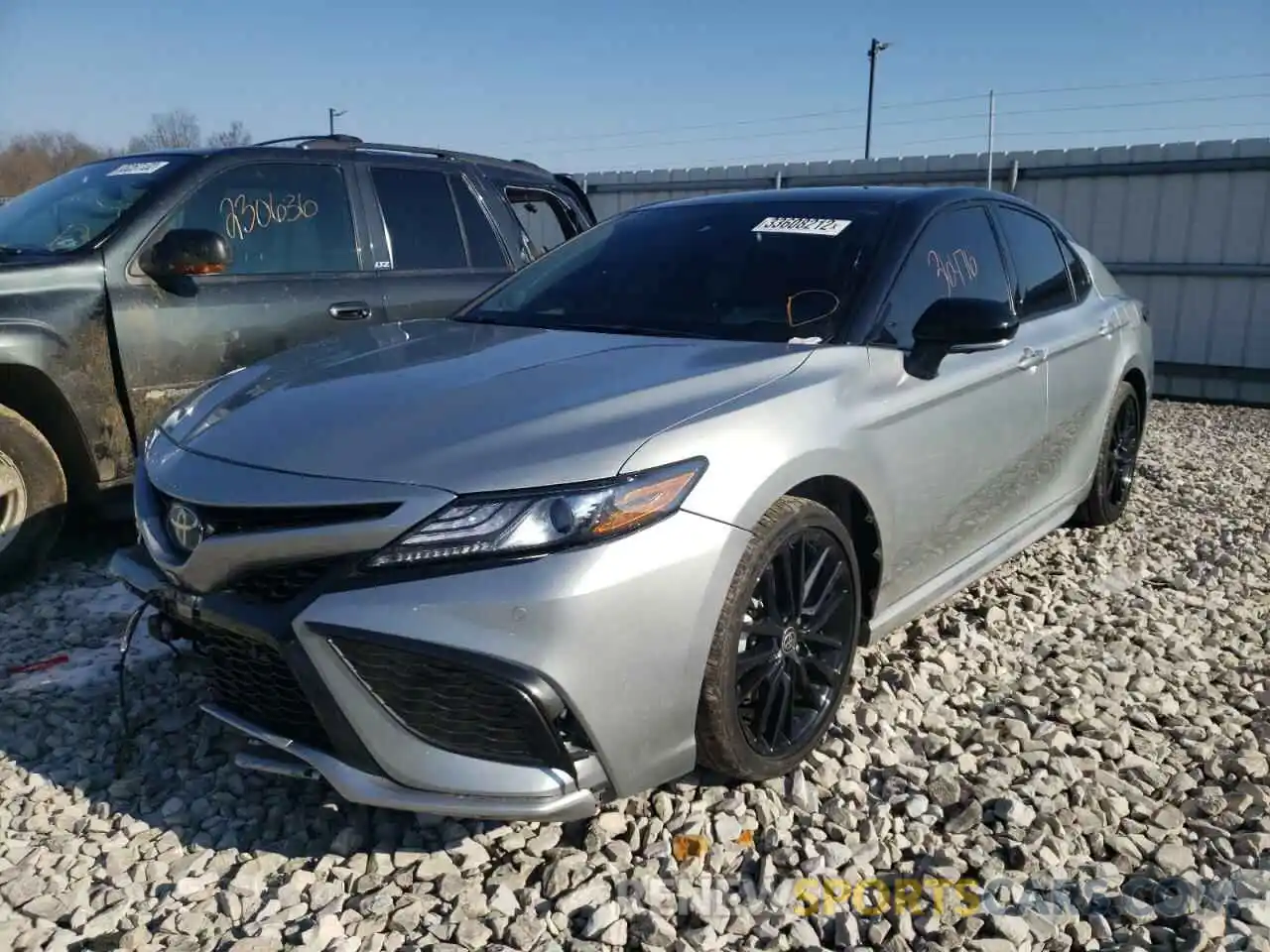 2 Photograph of a damaged car 4T1K31AK9MU020506 TOYOTA CAMRY 2021