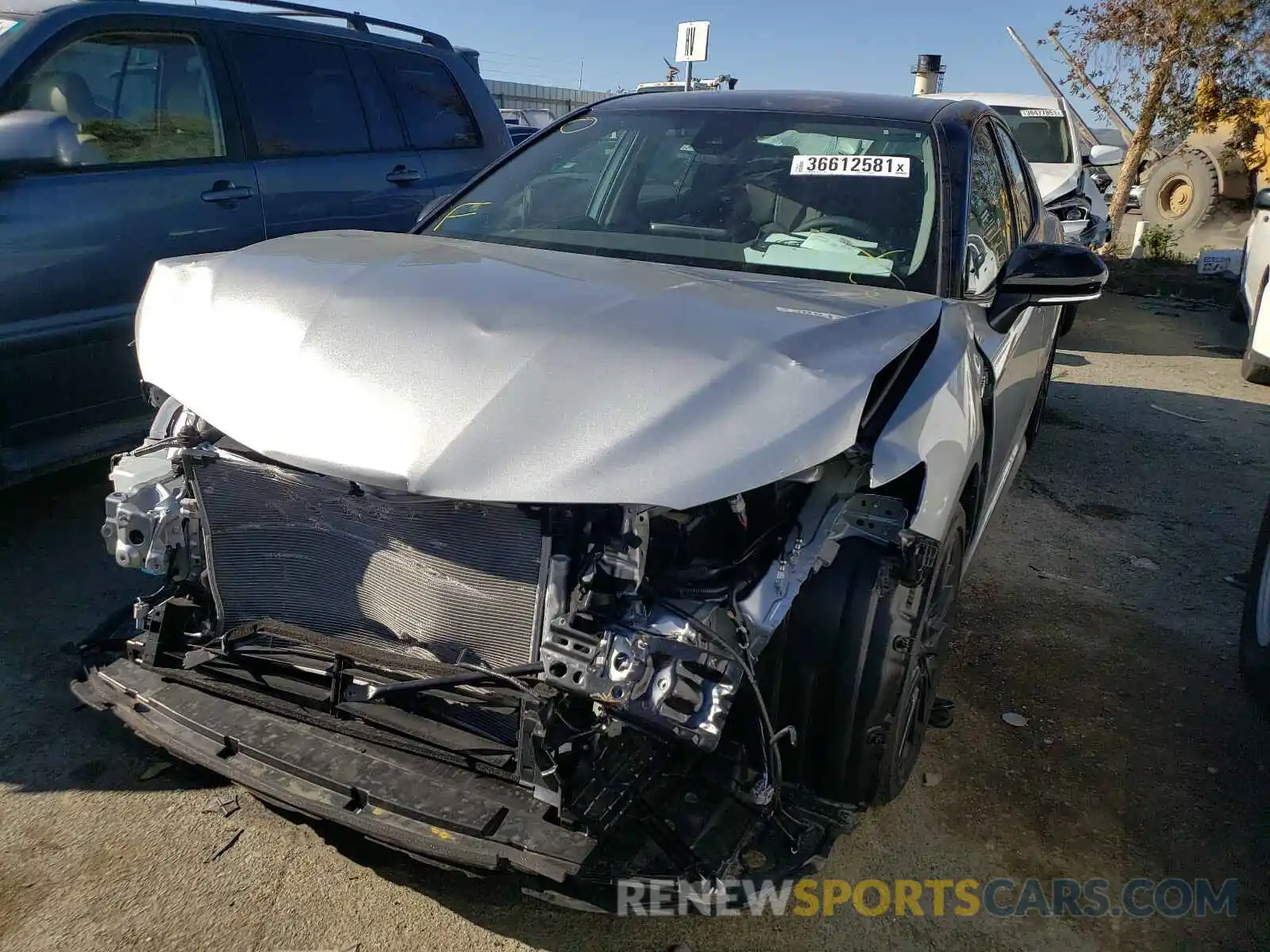 2 Photograph of a damaged car 4T1K31AK9MU020747 TOYOTA CAMRY 2021