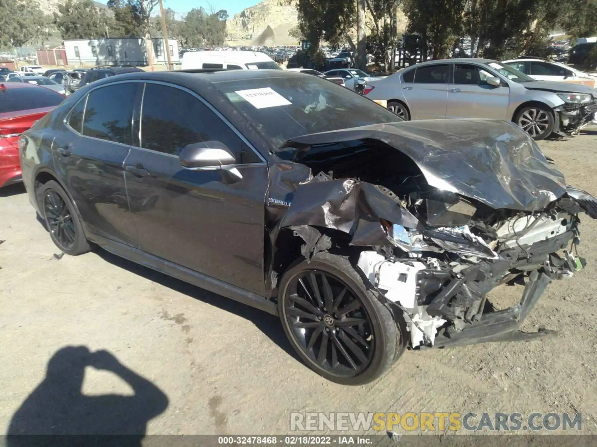 1 Photograph of a damaged car 4T1K31AK9MU553343 TOYOTA CAMRY 2021