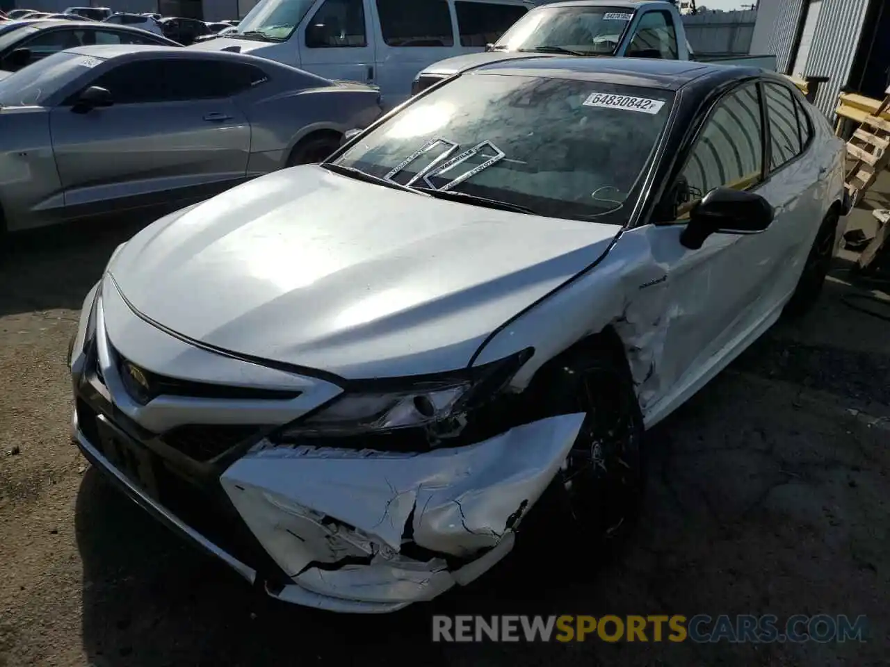 2 Photograph of a damaged car 4T1K31AKXMU020563 TOYOTA CAMRY 2021