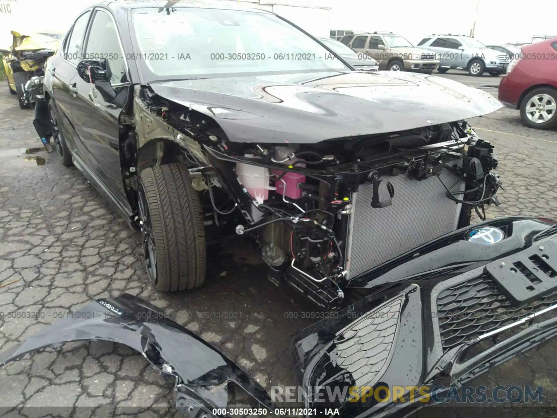 6 Photograph of a damaged car 4T1K31AKXMU551097 TOYOTA CAMRY 2021