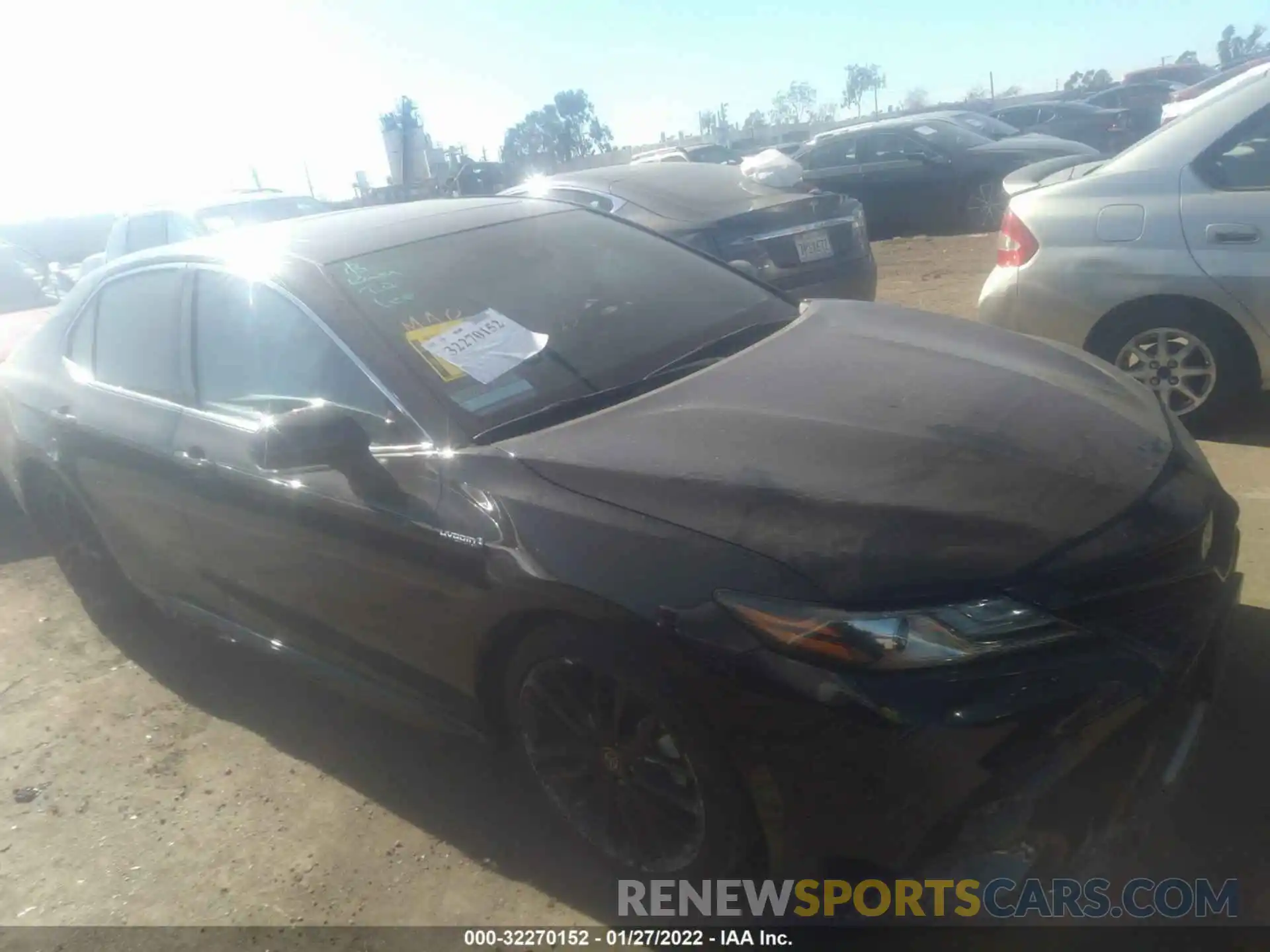 1 Photograph of a damaged car 4T1K31AKXMU567493 TOYOTA CAMRY 2021