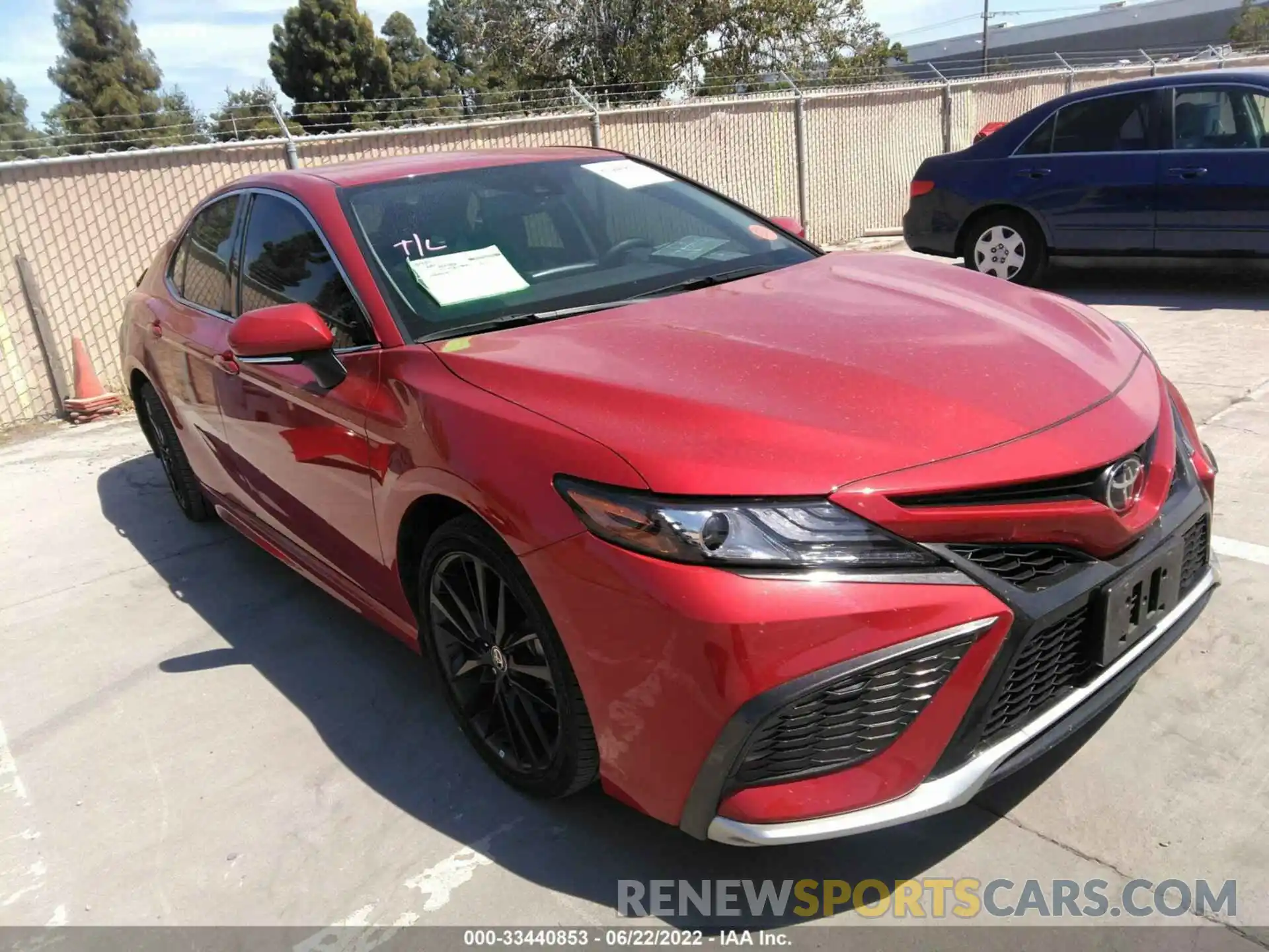 1 Photograph of a damaged car 4T1K61AK0MU429095 TOYOTA CAMRY 2021