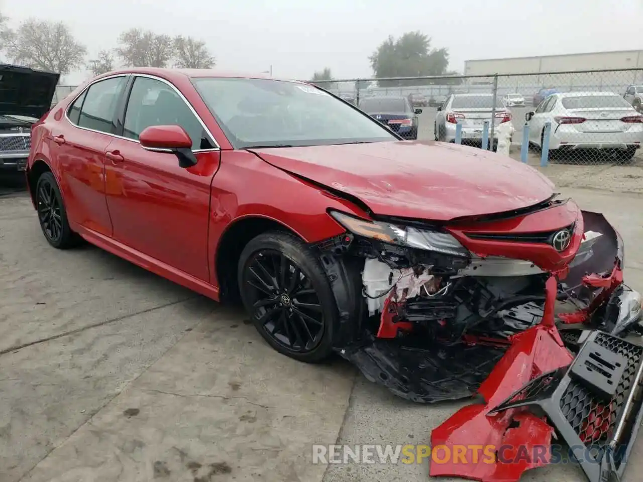 1 Photograph of a damaged car 4T1K61AK0MU439738 TOYOTA CAMRY 2021