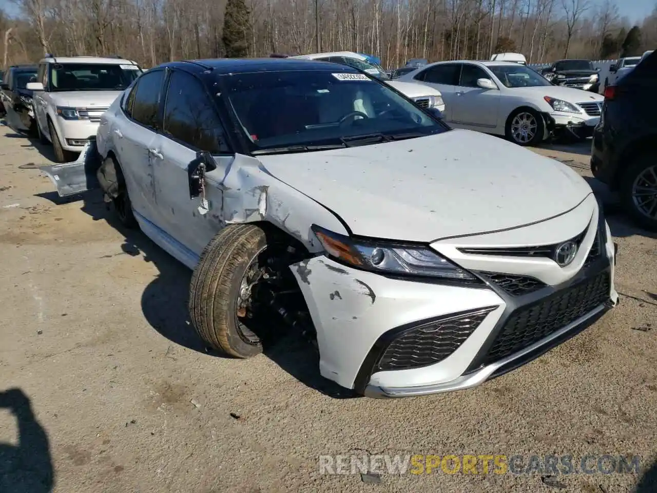 1 Photograph of a damaged car 4T1K61AK0MU444373 TOYOTA CAMRY 2021