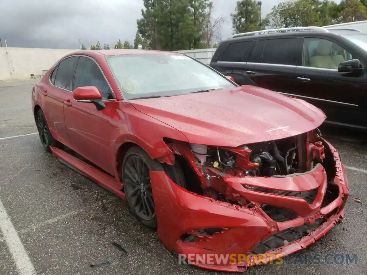 1 Photograph of a damaged car 4T1K61AK0MU446267 TOYOTA CAMRY 2021