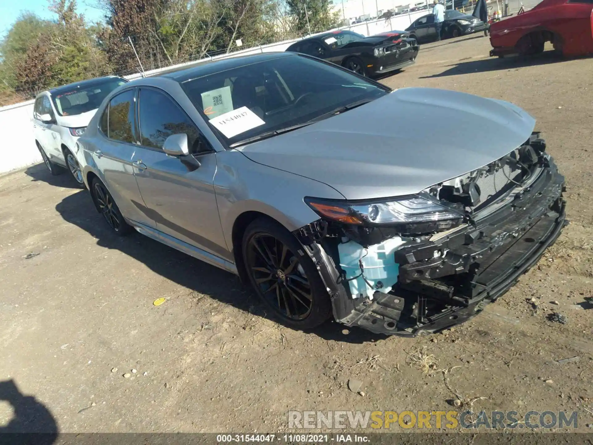 1 Photograph of a damaged car 4T1K61AK0MU450898 TOYOTA CAMRY 2021