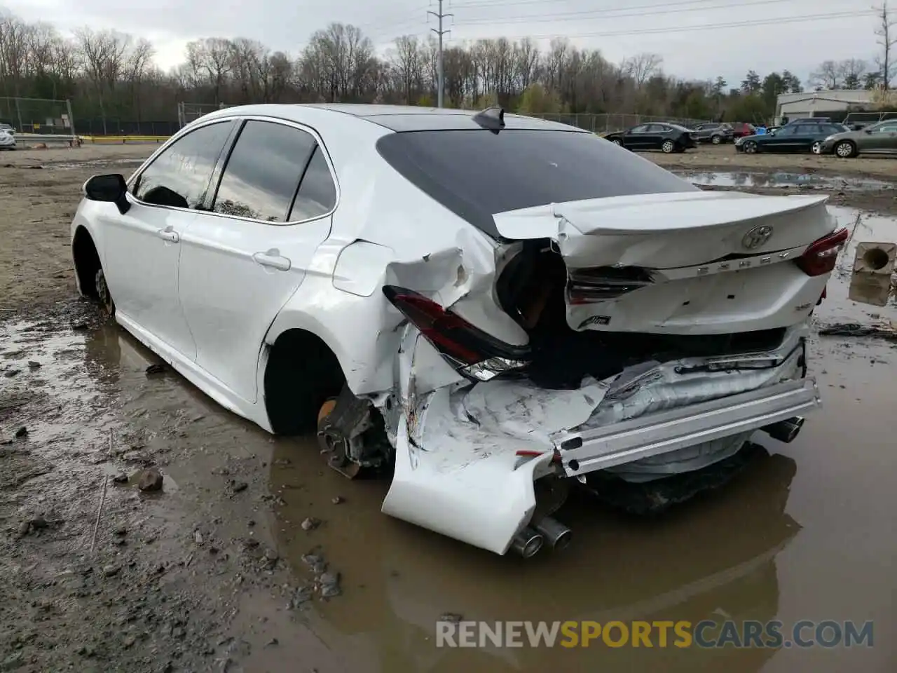 3 Photograph of a damaged car 4T1K61AK0MU455616 TOYOTA CAMRY 2021