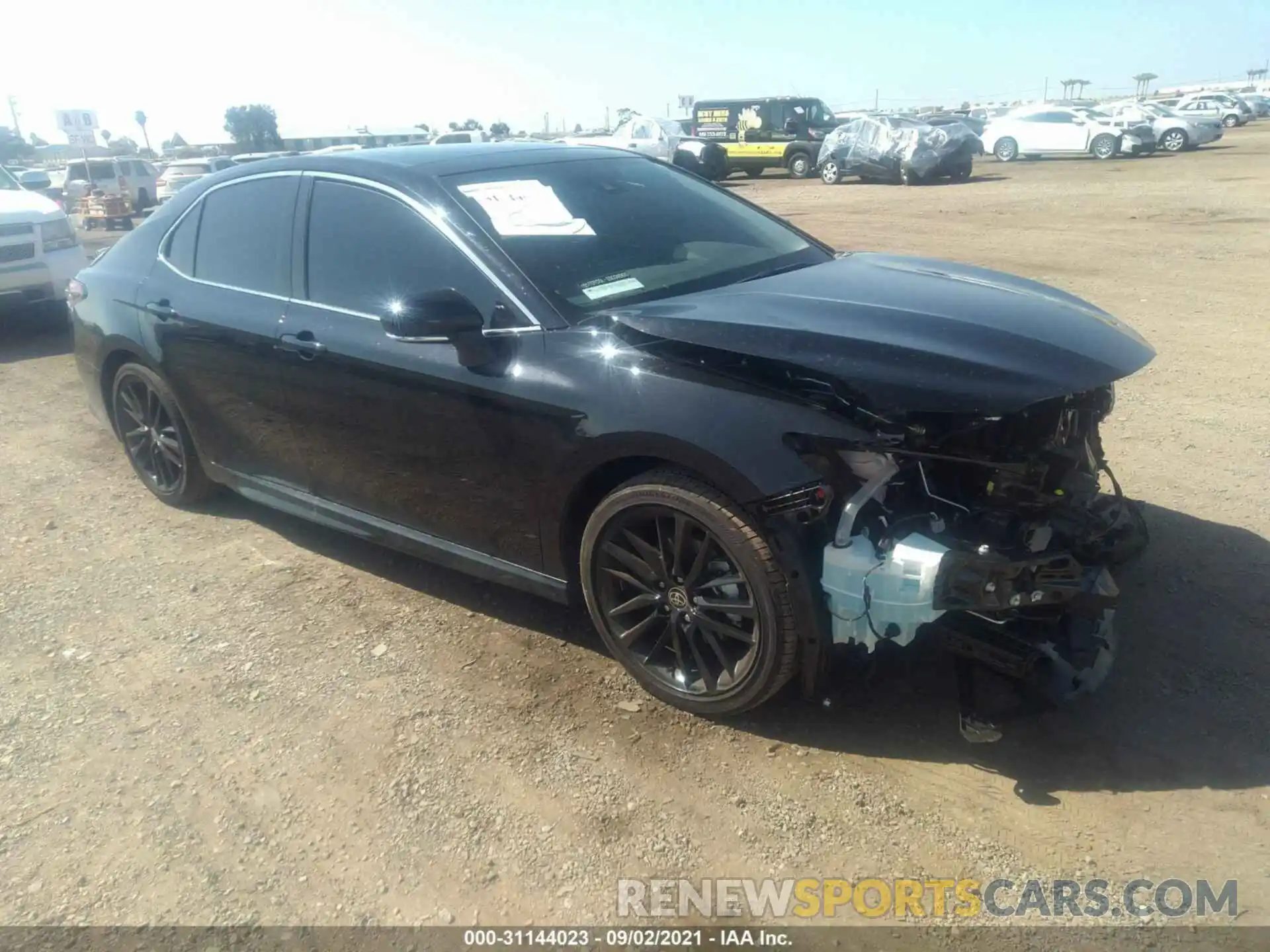 1 Photograph of a damaged car 4T1K61AK0MU463957 TOYOTA CAMRY 2021