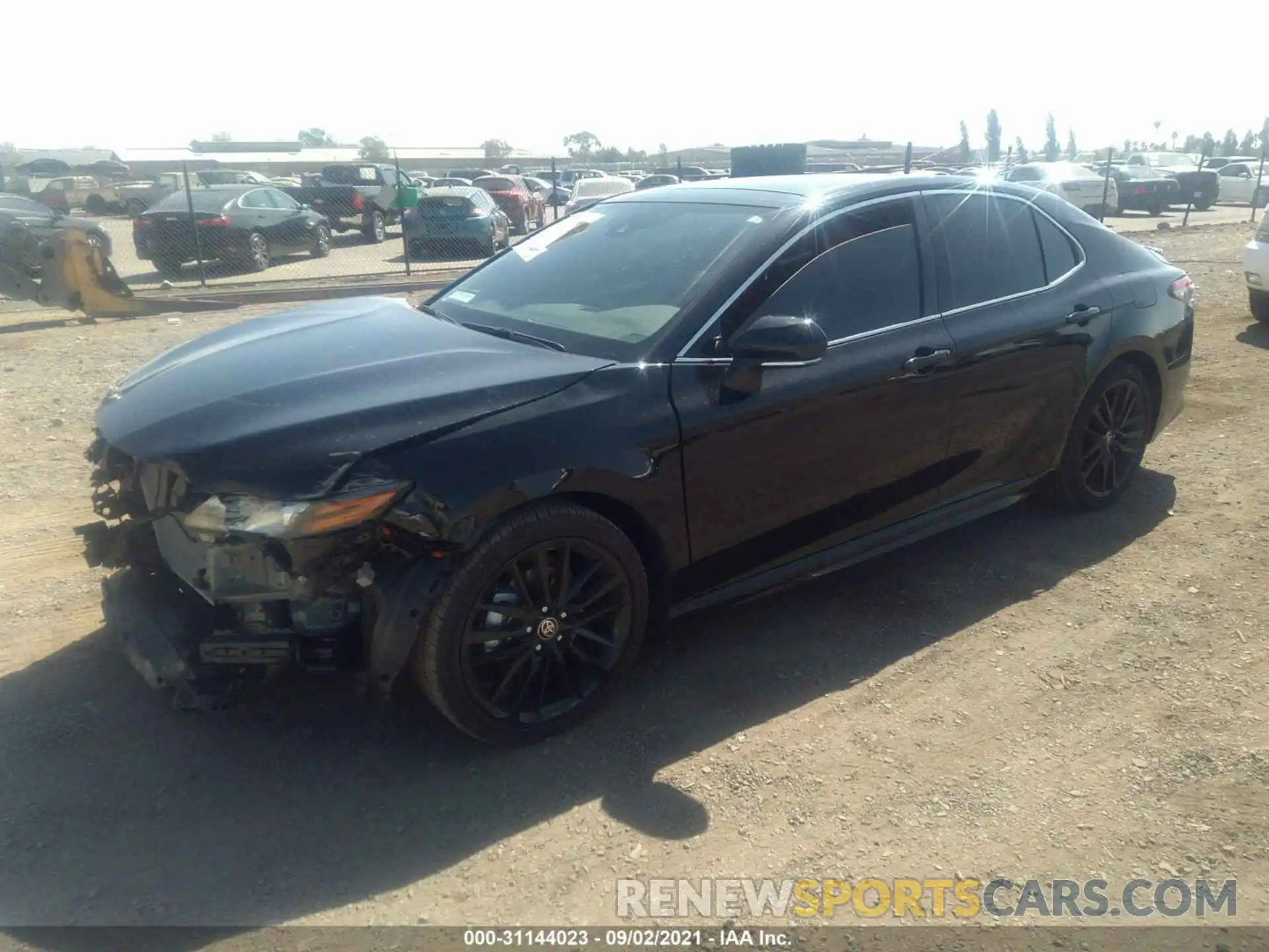 2 Photograph of a damaged car 4T1K61AK0MU463957 TOYOTA CAMRY 2021