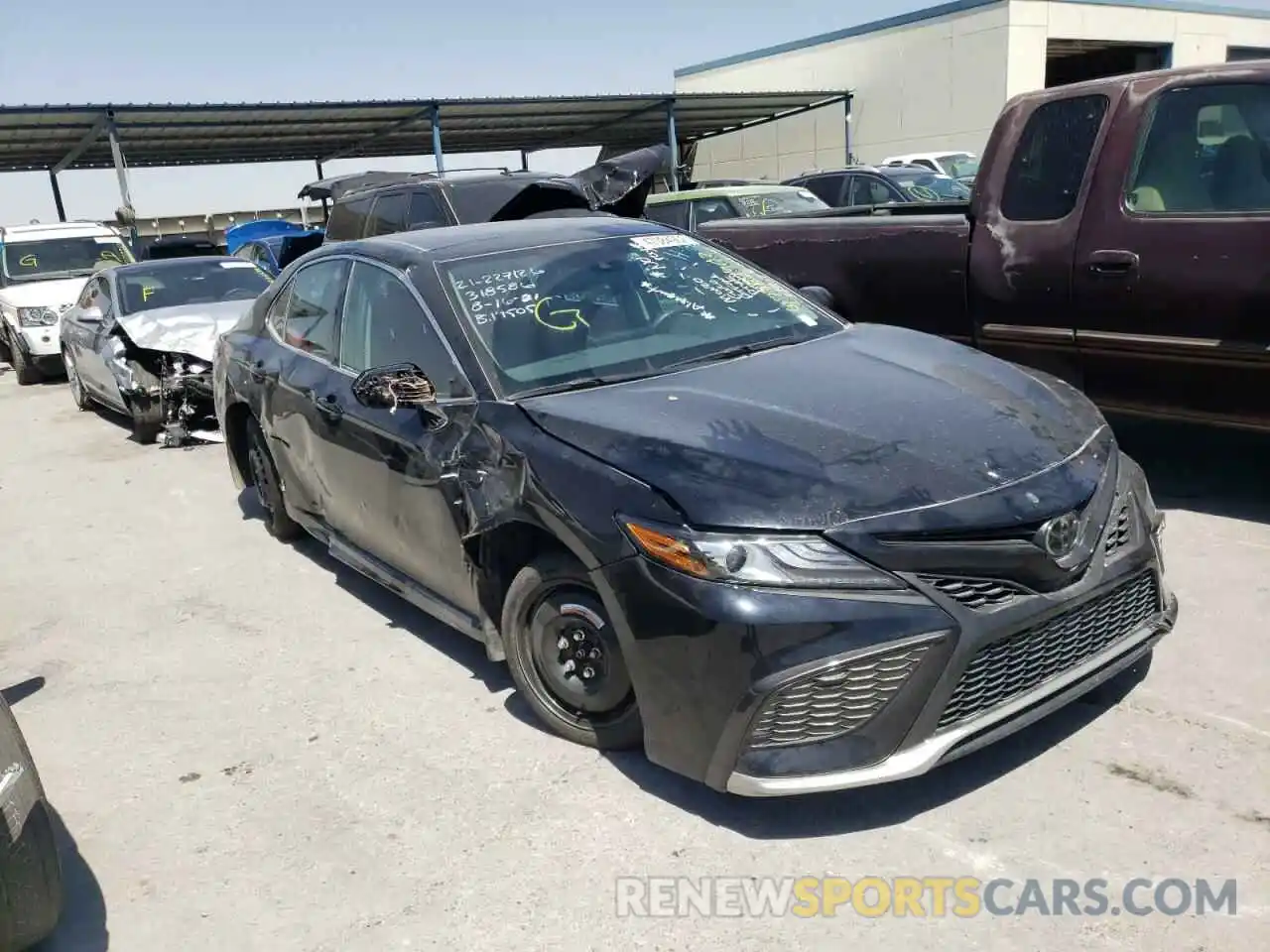 1 Photograph of a damaged car 4T1K61AK0MU479883 TOYOTA CAMRY 2021