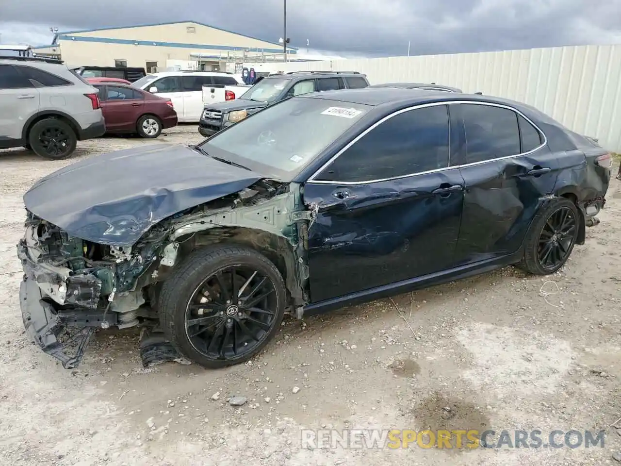 1 Photograph of a damaged car 4T1K61AK0MU498224 TOYOTA CAMRY 2021