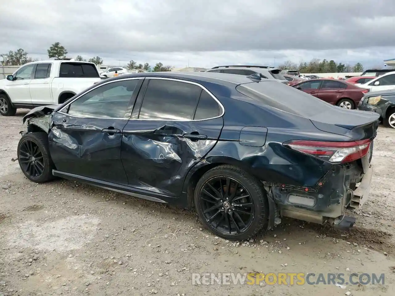 2 Photograph of a damaged car 4T1K61AK0MU498224 TOYOTA CAMRY 2021