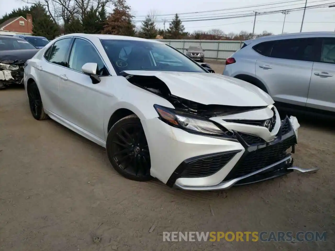 1 Photograph of a damaged car 4T1K61AK0MU516138 TOYOTA CAMRY 2021