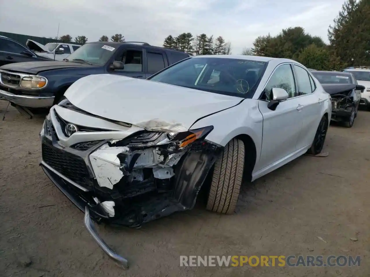 2 Photograph of a damaged car 4T1K61AK0MU516138 TOYOTA CAMRY 2021