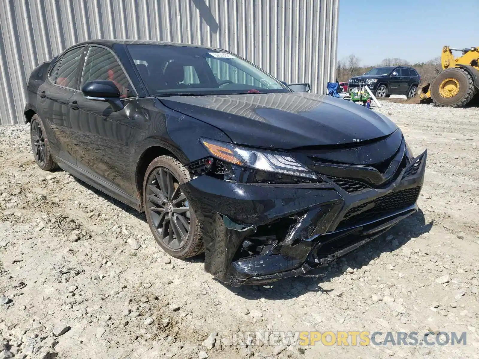 1 Photograph of a damaged car 4T1K61AK0MU517001 TOYOTA CAMRY 2021