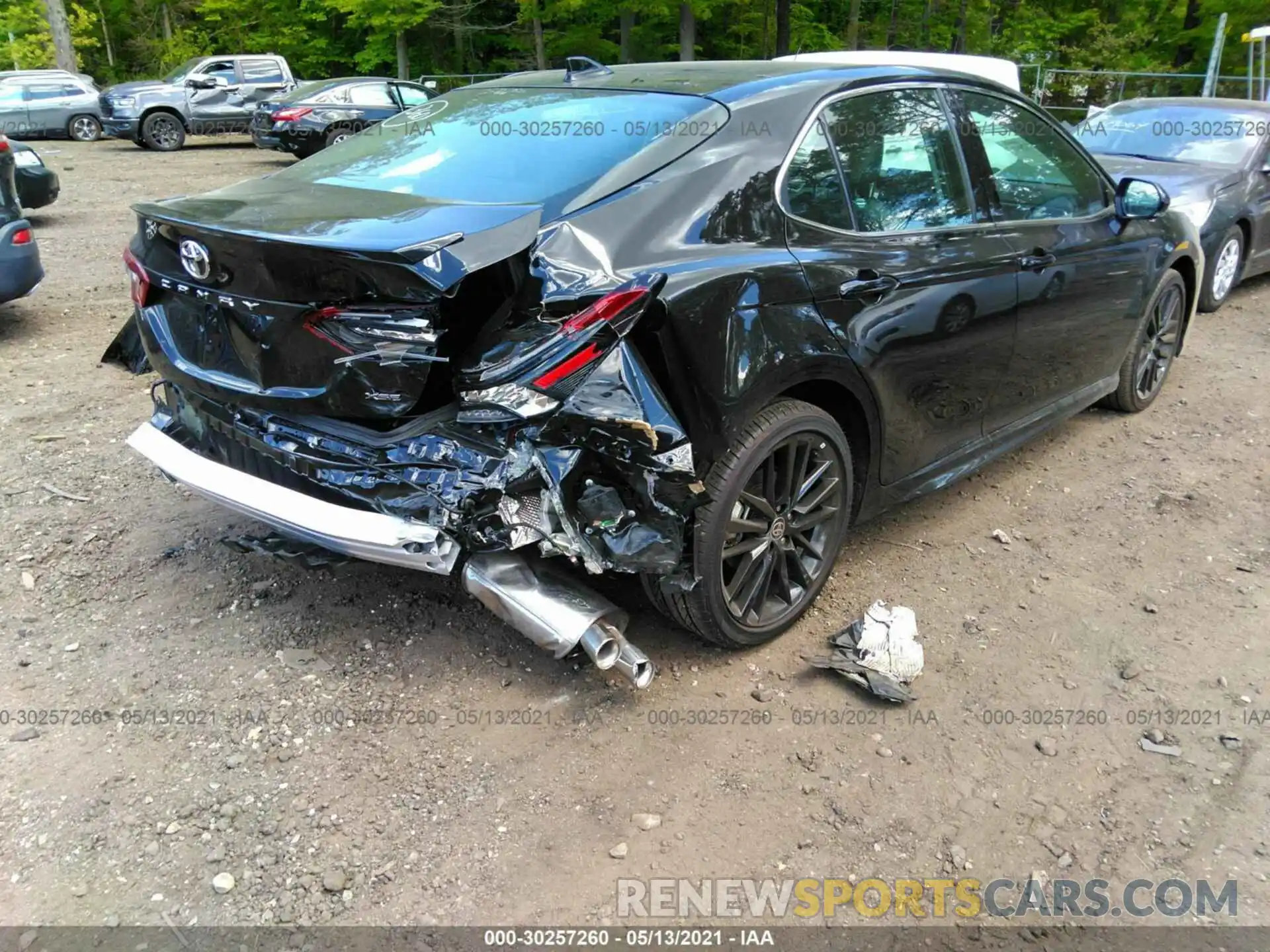 6 Photograph of a damaged car 4T1K61AK0MU518682 TOYOTA CAMRY 2021