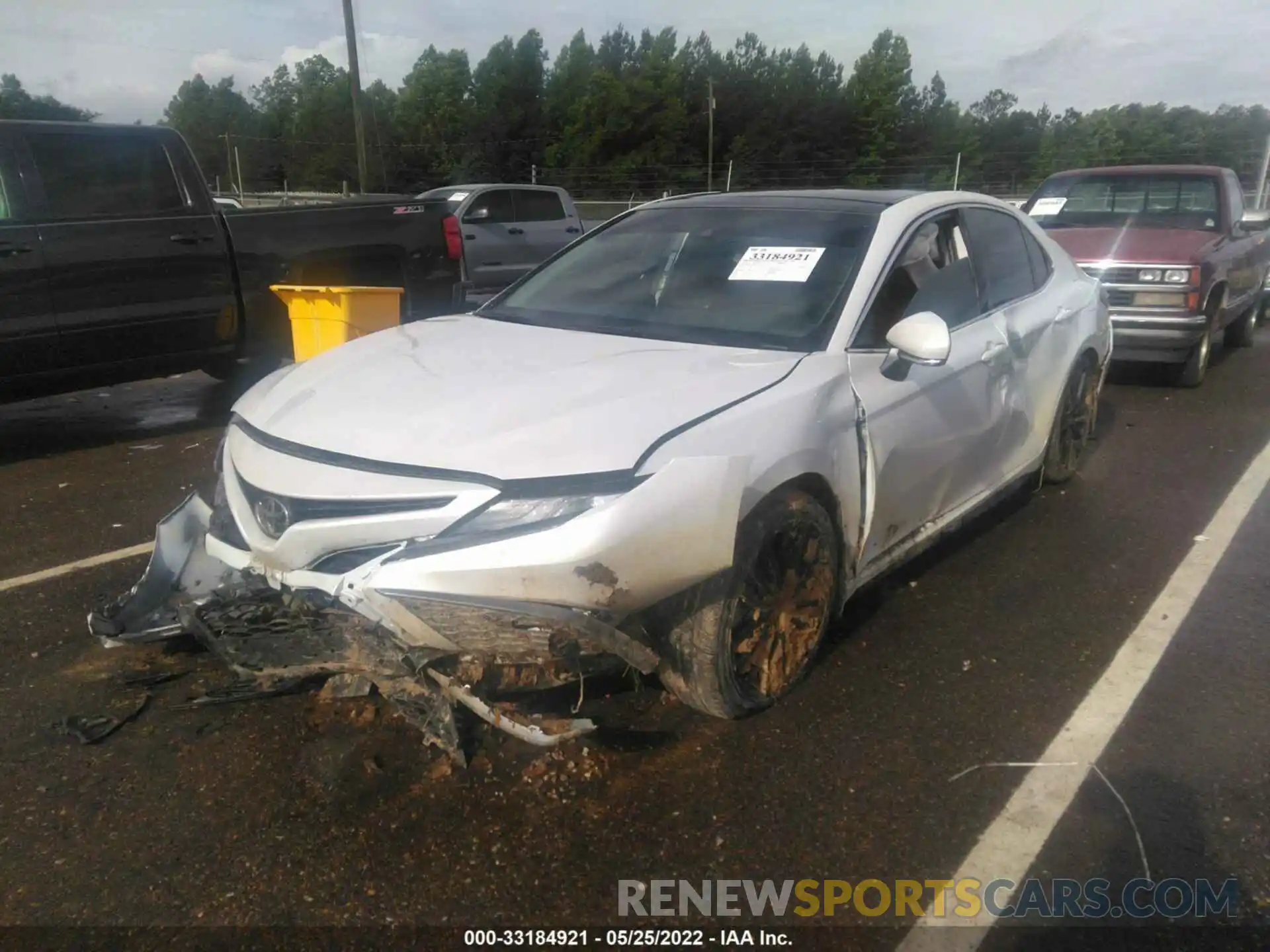 2 Photograph of a damaged car 4T1K61AK0MU525096 TOYOTA CAMRY 2021