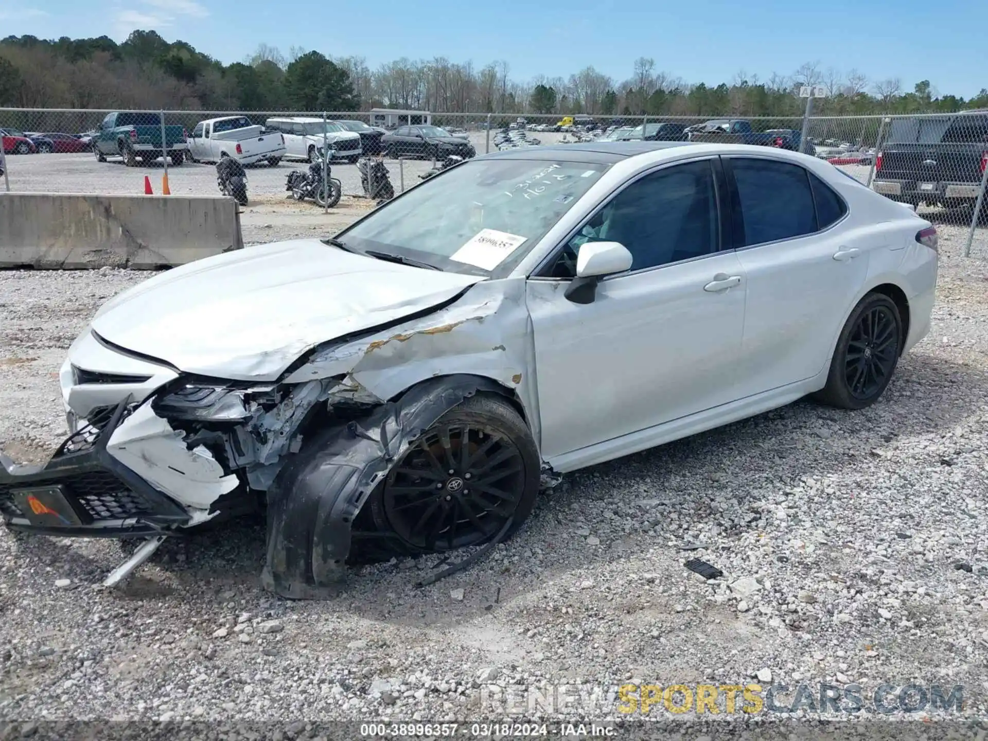 2 Photograph of a damaged car 4T1K61AK0MU535658 TOYOTA CAMRY 2021