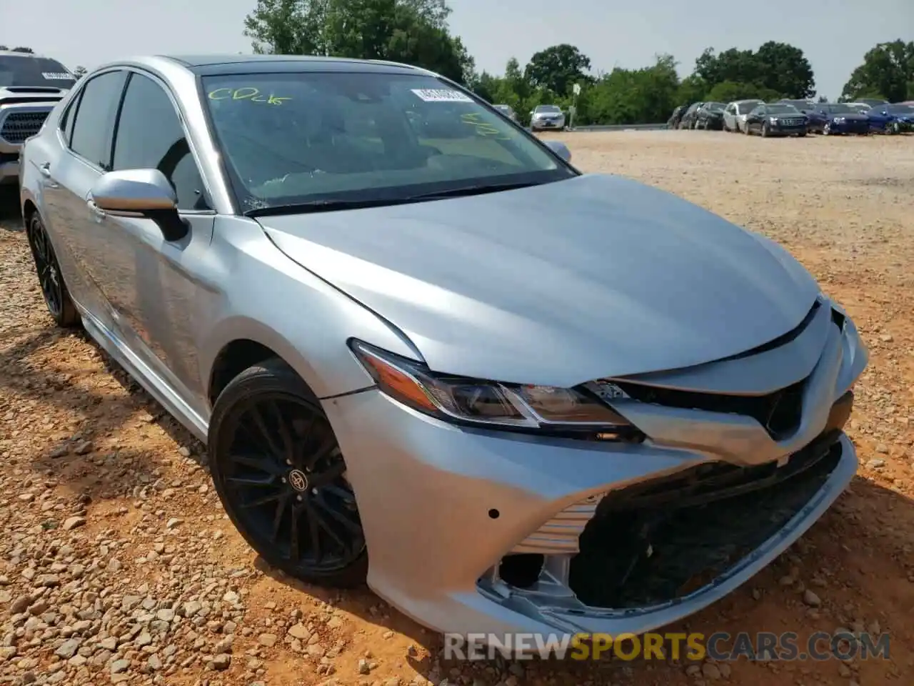 1 Photograph of a damaged car 4T1K61AK0MU543727 TOYOTA CAMRY 2021