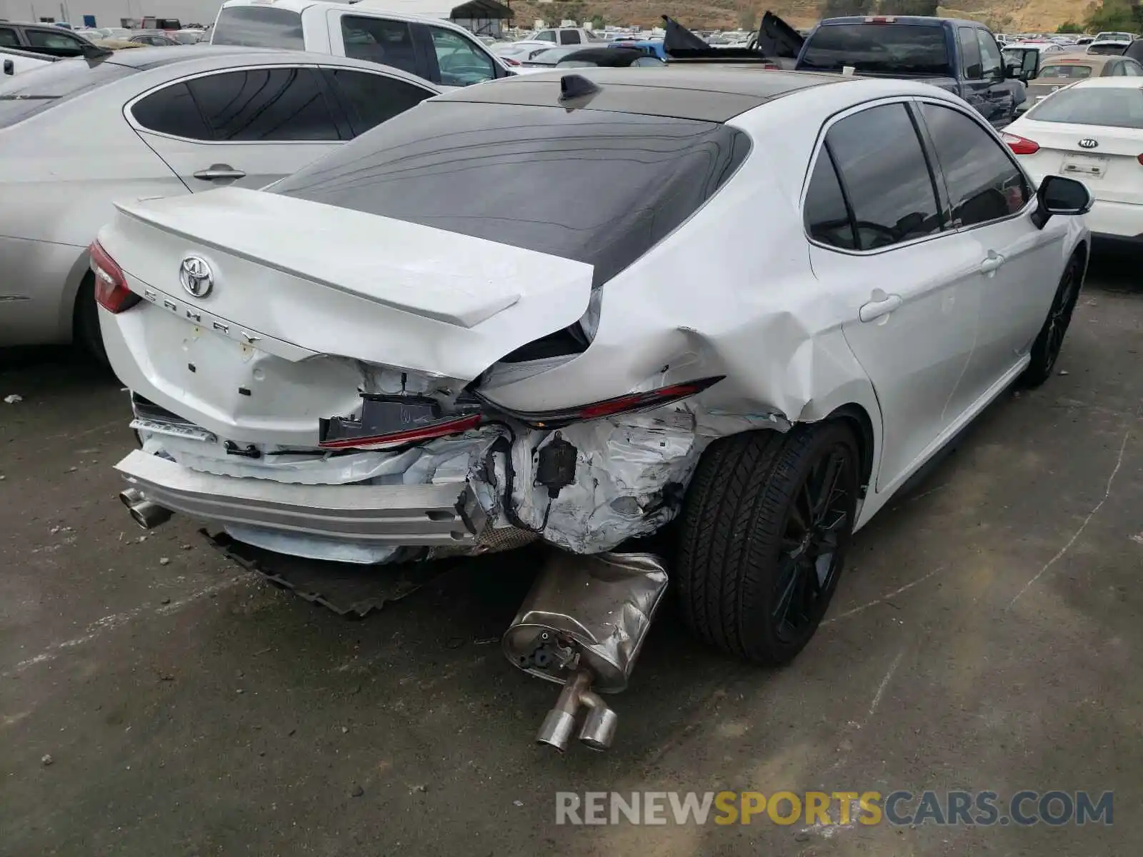 4 Фотография поврежденного автомобиля 4T1K61AK0MU544084 TOYOTA CAMRY 2021