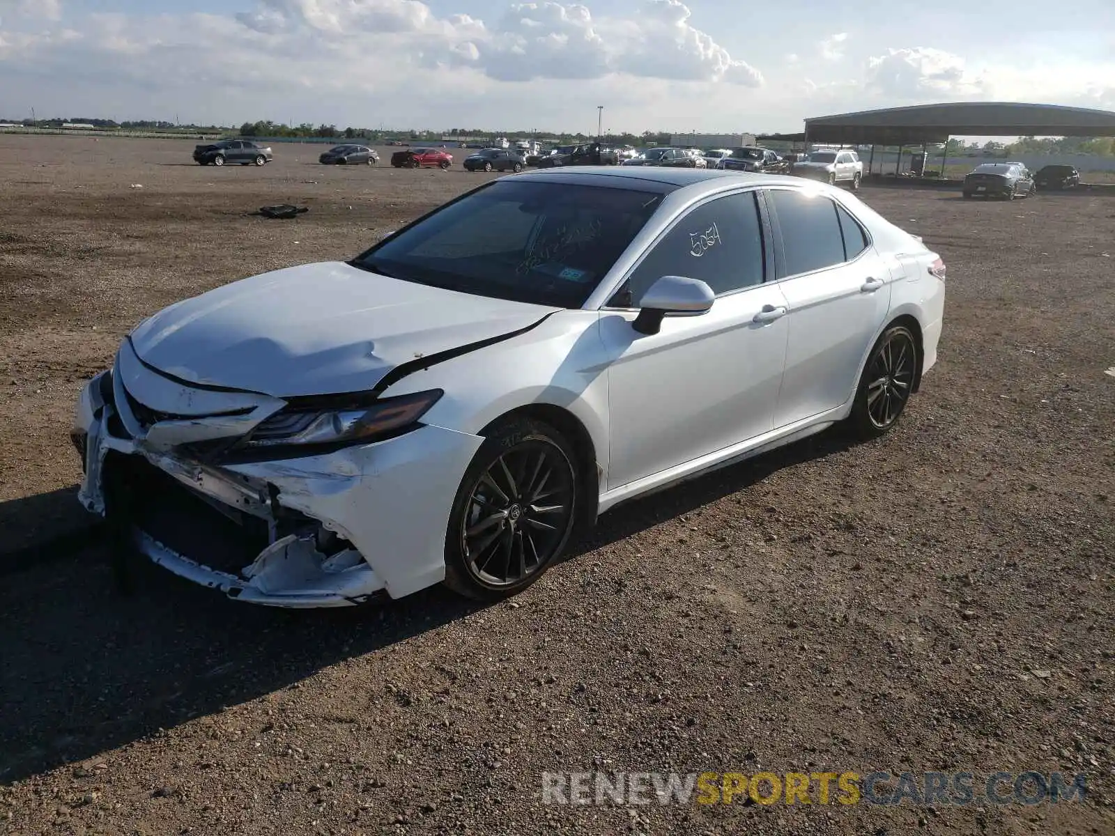 2 Photograph of a damaged car 4T1K61AK0MU552489 TOYOTA CAMRY 2021