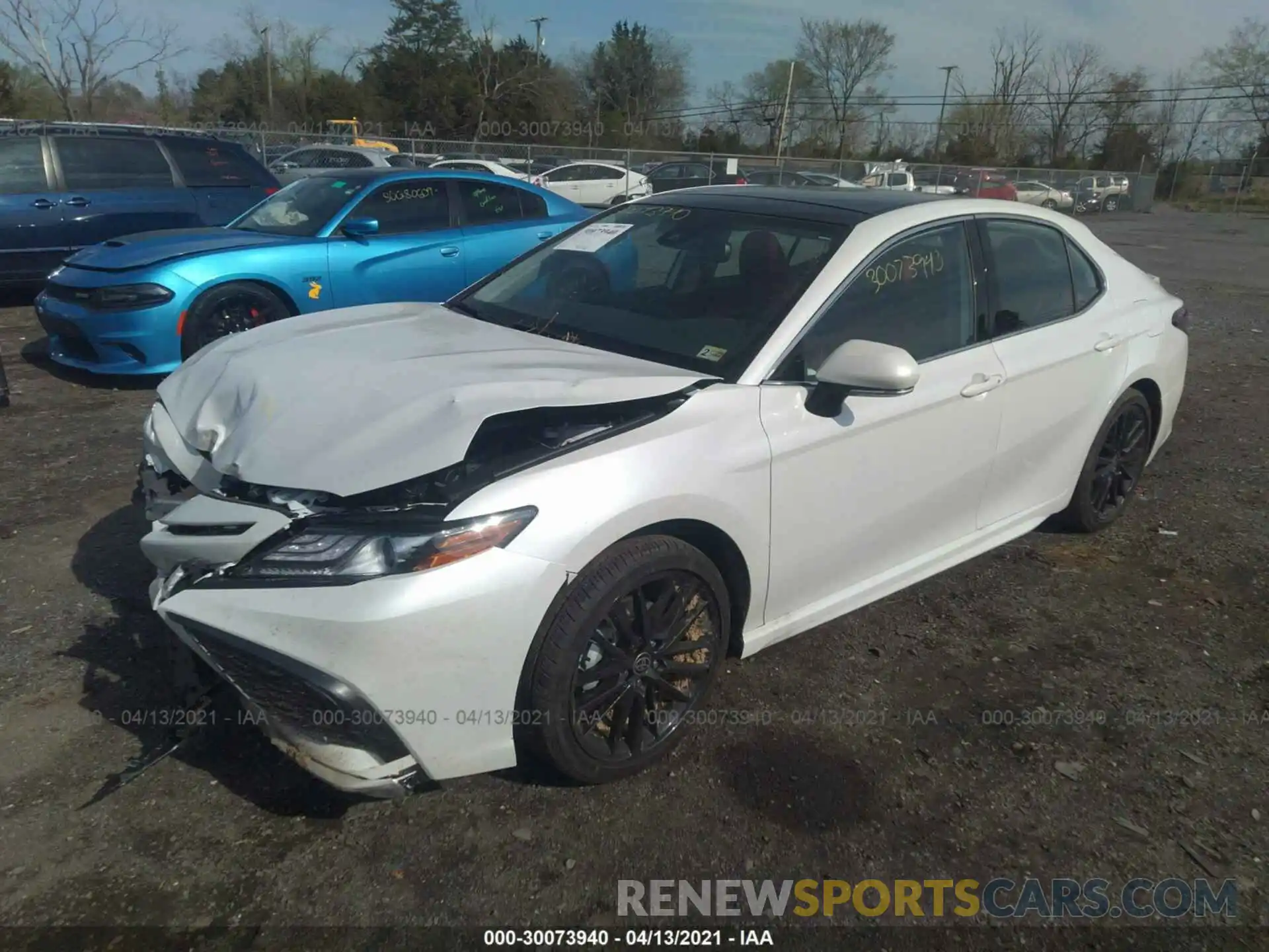 2 Photograph of a damaged car 4T1K61AK0MU555635 TOYOTA CAMRY 2021