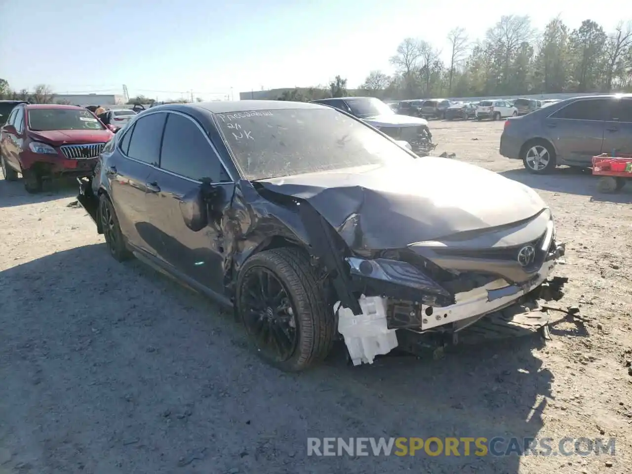 1 Photograph of a damaged car 4T1K61AK0MU567896 TOYOTA CAMRY 2021