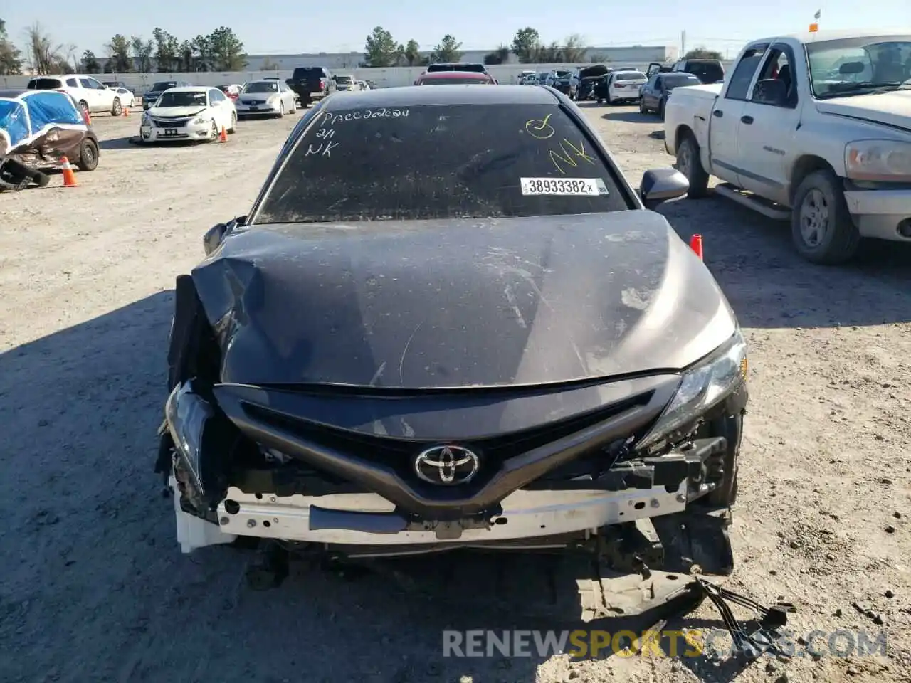 9 Photograph of a damaged car 4T1K61AK0MU567896 TOYOTA CAMRY 2021