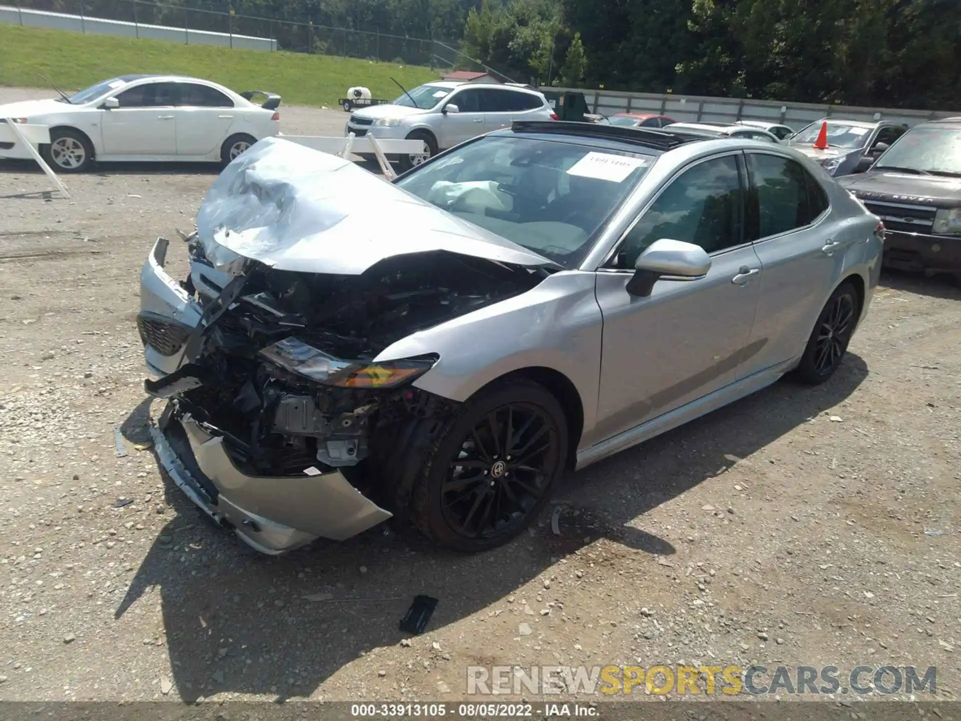 2 Photograph of a damaged car 4T1K61AK0MU585010 TOYOTA CAMRY 2021