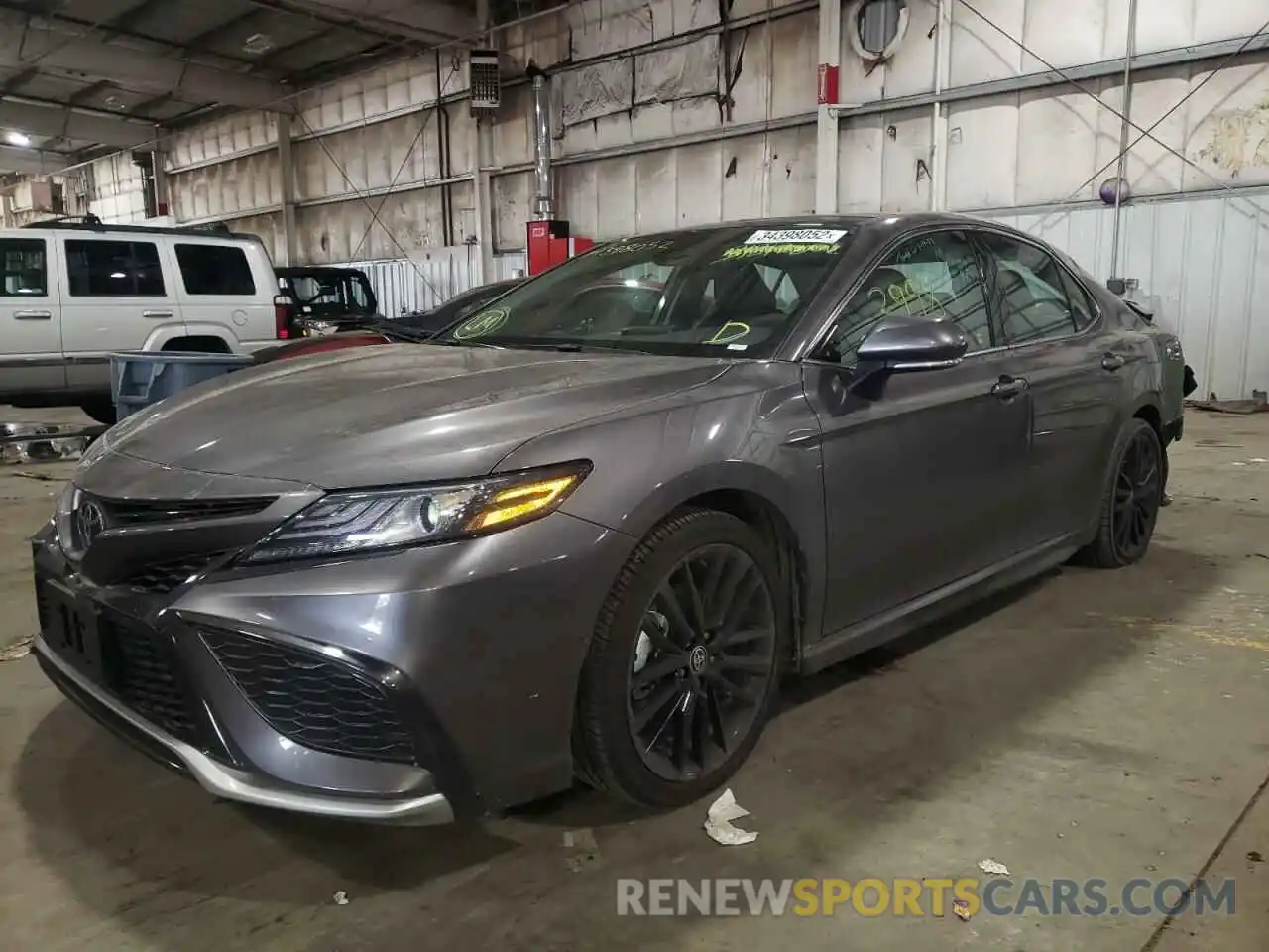 2 Photograph of a damaged car 4T1K61AK0MU586447 TOYOTA CAMRY 2021