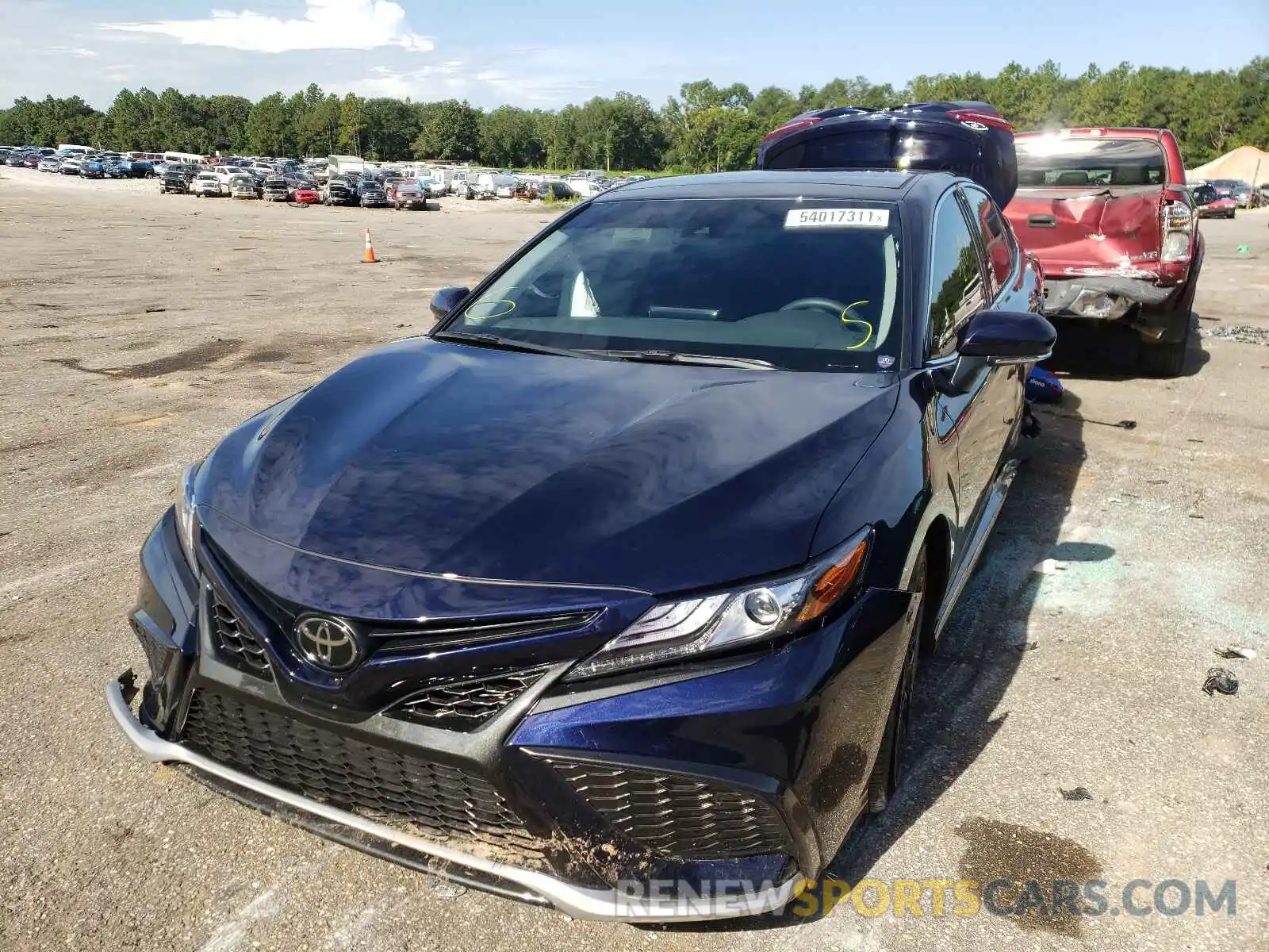 2 Photograph of a damaged car 4T1K61AK0MU593088 TOYOTA CAMRY 2021