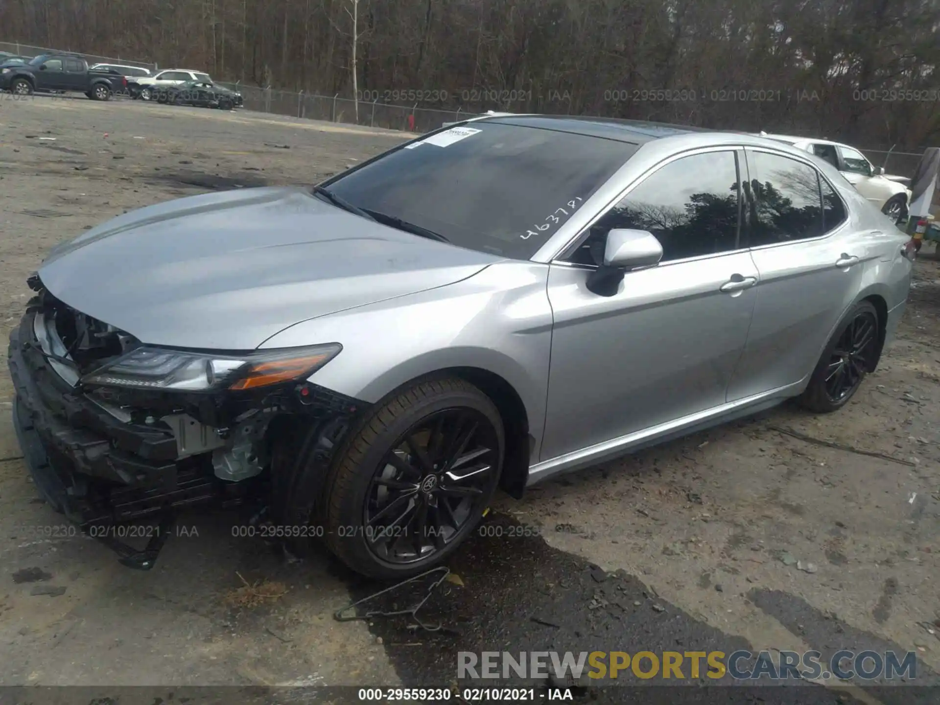 2 Photograph of a damaged car 4T1K61AK1MU404268 TOYOTA CAMRY 2021