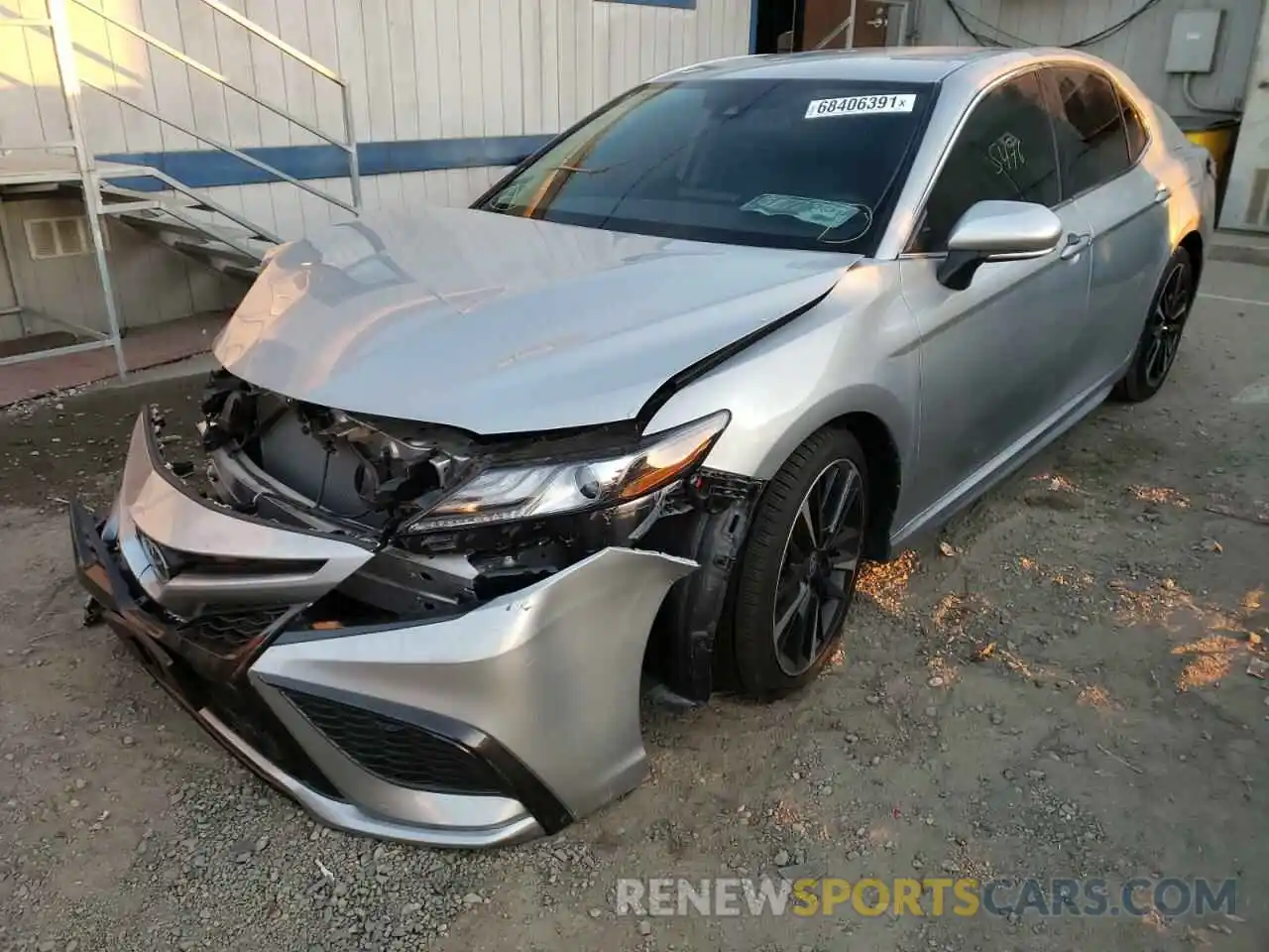 2 Photograph of a damaged car 4T1K61AK1MU423483 TOYOTA CAMRY 2021