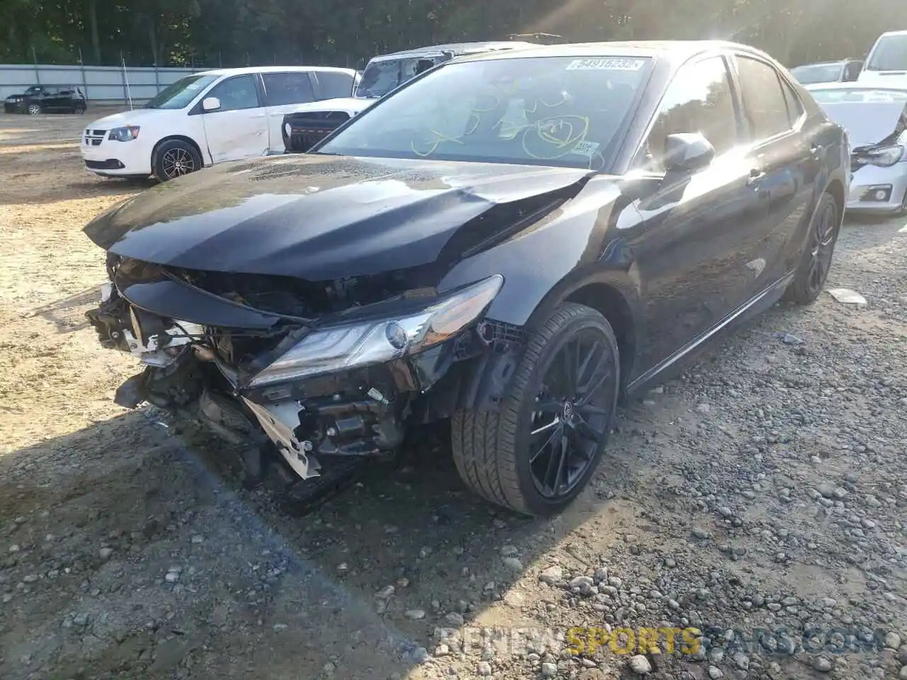 2 Photograph of a damaged car 4T1K61AK1MU430109 TOYOTA CAMRY 2021