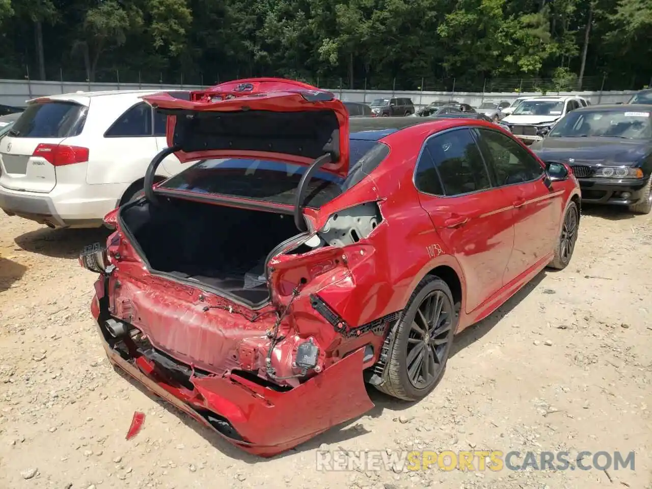 4 Photograph of a damaged car 4T1K61AK1MU434130 TOYOTA CAMRY 2021