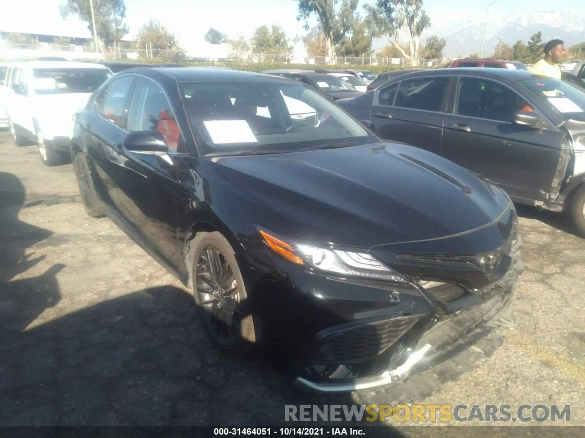 1 Photograph of a damaged car 4T1K61AK1MU436735 TOYOTA CAMRY 2021