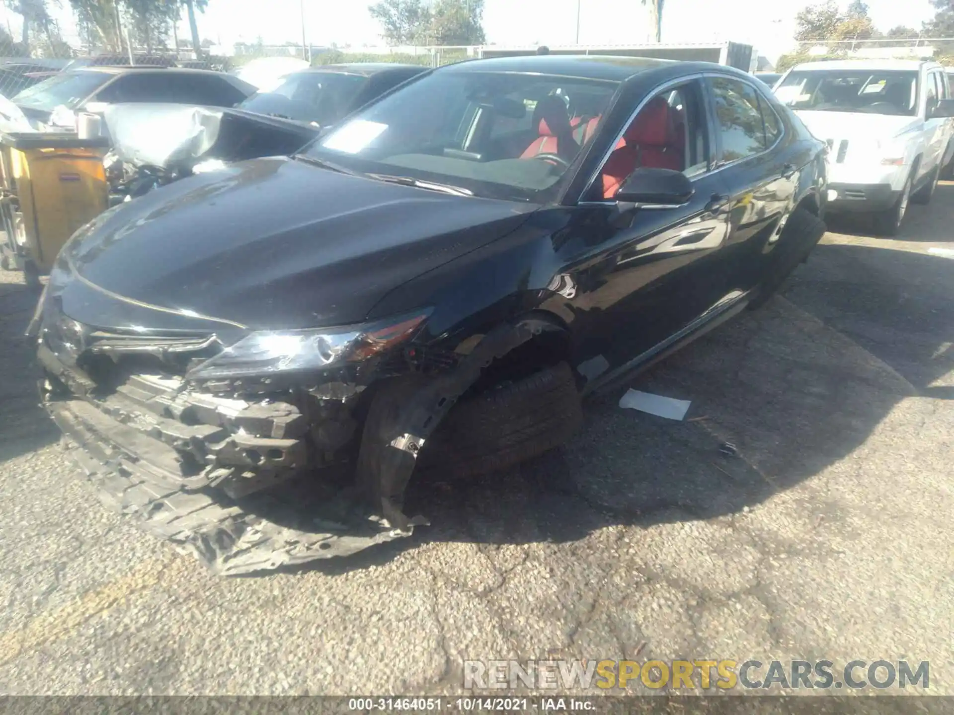 2 Photograph of a damaged car 4T1K61AK1MU436735 TOYOTA CAMRY 2021