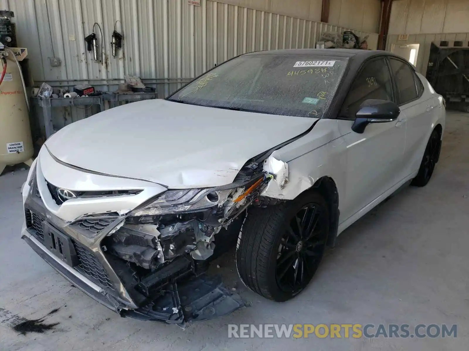 2 Photograph of a damaged car 4T1K61AK1MU445984 TOYOTA CAMRY 2021