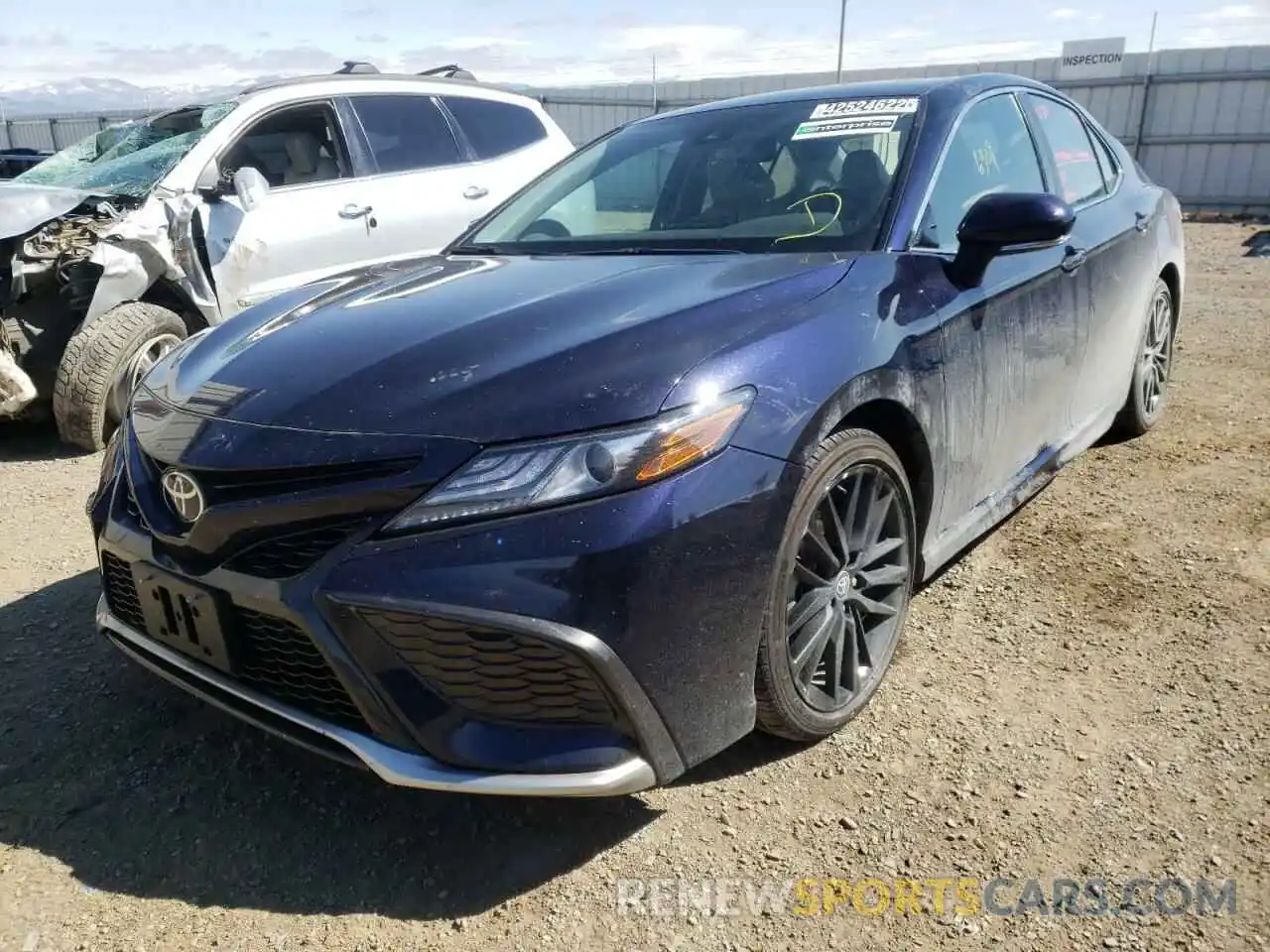 2 Photograph of a damaged car 4T1K61AK1MU473865 TOYOTA CAMRY 2021