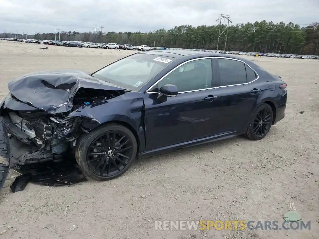 1 Photograph of a damaged car 4T1K61AK1MU481321 TOYOTA CAMRY 2021